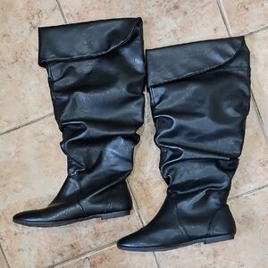 LOWER EAST SIDE Black Knee High Boots!!!
